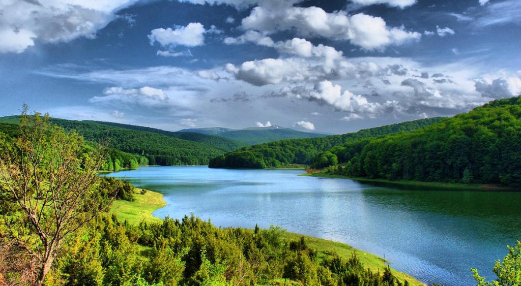 The lake mavrovo
