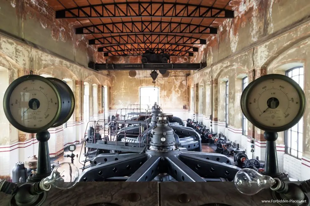 Crespi d’Adda power station, Crespi d’Adda, Italy.