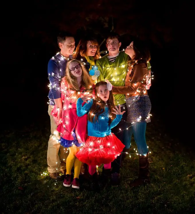All Wrapped Up In keeping with the Holiday theme, here is another hilarious pose. Can you say National Lampoon's Christmas Vacation? WENDY VONSOSEN PHOTOGRAPHY
