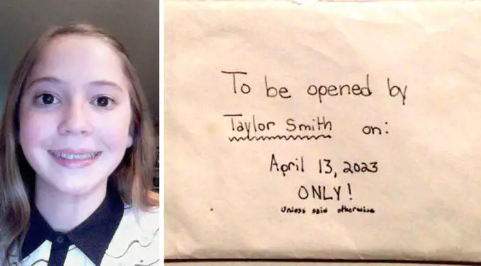 Girl’s letter to her future self, written months before she passed away