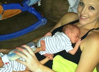 Mom delivers twins – 4 years later, she looks at their faces and notices a stunning truth