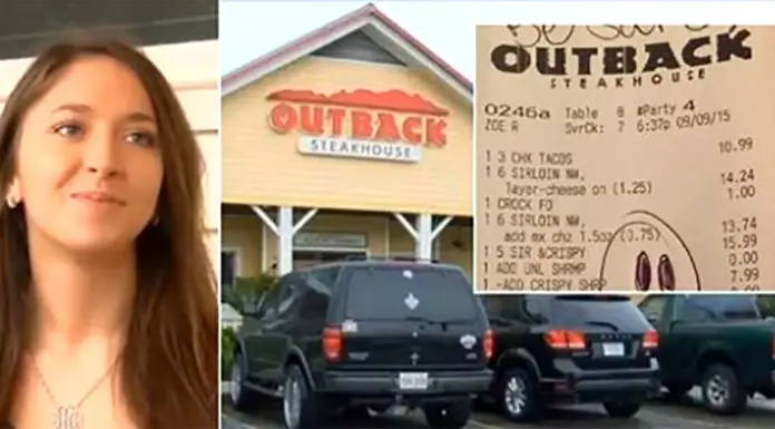 Four police officers grab a bite after a long shift – can’t believe what’s then written on their receipt