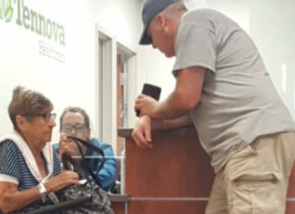 Old Lady Discharged But Left Helpless In Wheelchair, When A Soldier Steps in…