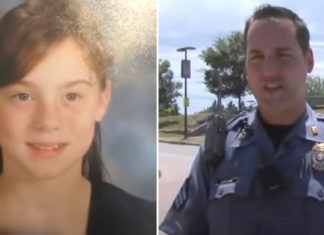 Worried officer enters home when girl who waves him every day is suddenly gone