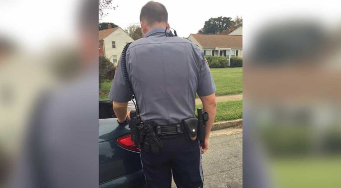 Officer tells woman to pop trunk because brake light is out, doesn’t realize she’s recording him