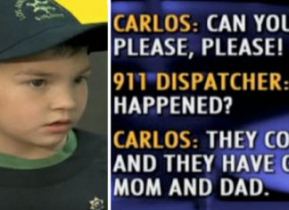 911 operator gets call from frantic boy hiding with little sister in bathroom – but it’s his actions that stun everyone