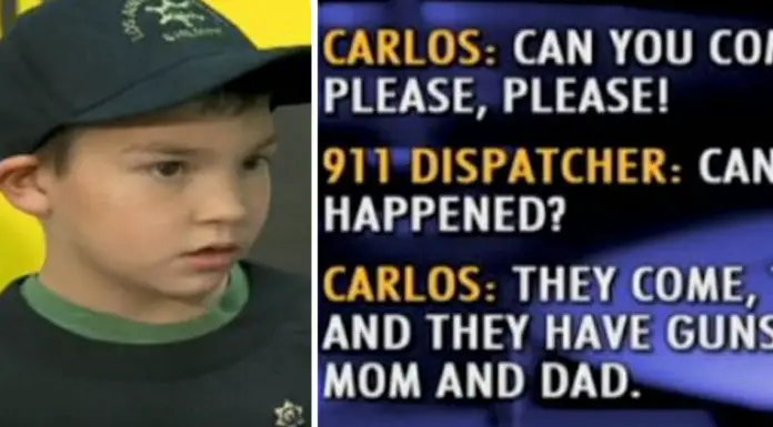 911 operator gets call from frantic boy hiding with little sister in bathroom – but it’s his actions that stun everyone