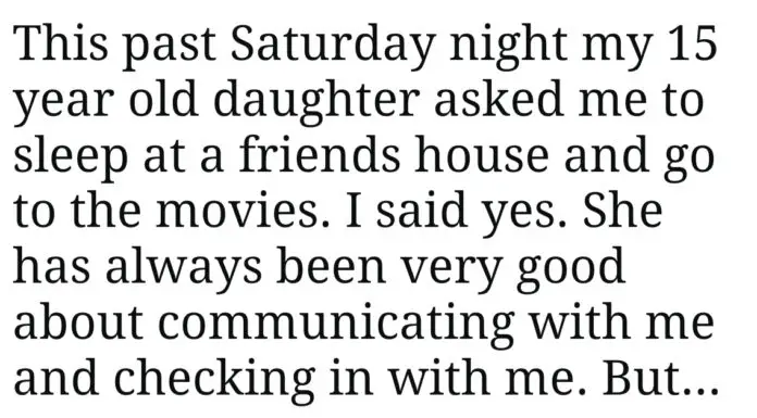 Mom posts this online after her daughter showed up like this