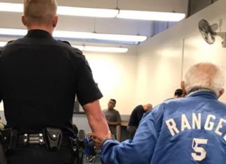 Elderly Man Kicked Out Of Bank Of America, Then Cop Takes Action