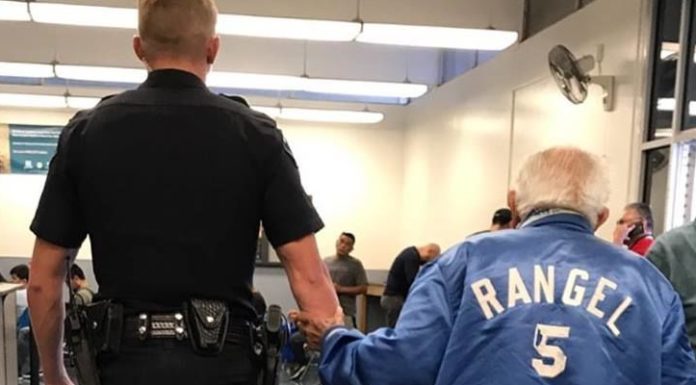 Elderly Man Kicked Out Of Bank Of America, Then Cop Takes Action