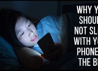 Why you should not sleep with your phone in the bed