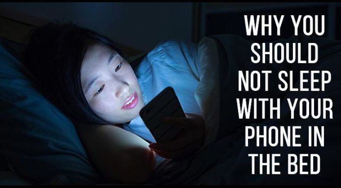 Why you should not sleep with your phone in the bed