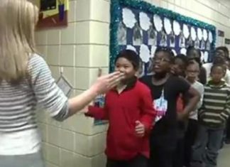 This teacher has the coolest way to get her students excited to come to class and it is amazing