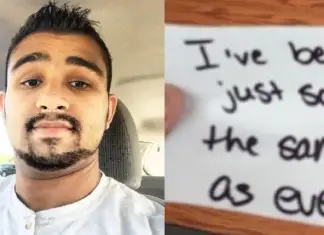 Deaf man blown away when Starbucks barista hands him handwritten note before taking his order