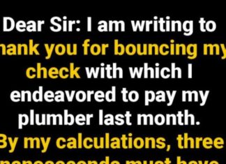 Elderly Woman Sends Brilliant Letter To Bank After They Bounced Her Check