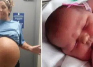 Mother rushes to hospital to give birth – Doctors are stunned with the size of the baby