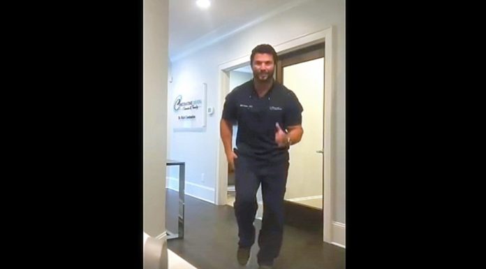 Hilarious Dentist Puts New Spin On Dance Challenge