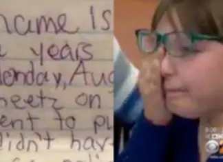 Police receive letter from 9 yr old girl, then they notice the $10 bill stuffed inside and act immediately