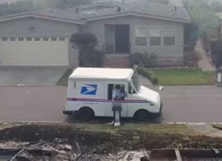 Man Follows Postman And Silently Records His Actions