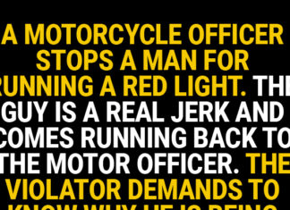 Officer has the most unexceptional response when a lawyer tries to defend his guilty client in court