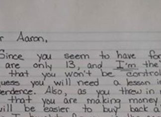 Mom’s Letter To 13-Year-Old Son Goes Viral, Parents Applaud Her Tough Love Approach