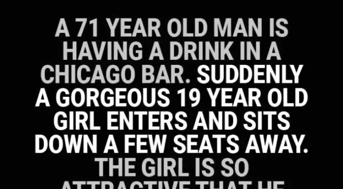 This Old Man Had The Best Response After Being Approached By A Girl At The Bar