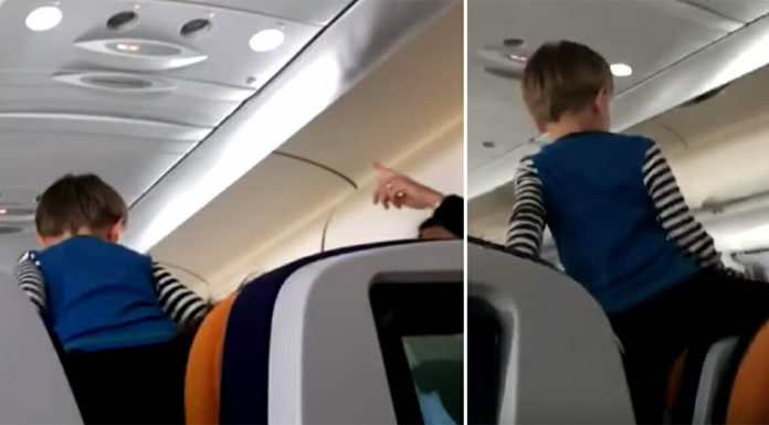 3-year-old causes chaos on flight with behavior – mother ignores him
