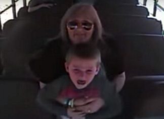 Bus driver quits driving mid-route to save child