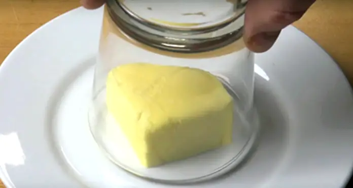 How to soften butter with nothing but a glass and a plate