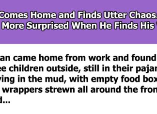 Man Comes Home And Finds Utter Chaos But Is Even More Surprised When He Finds His Wife