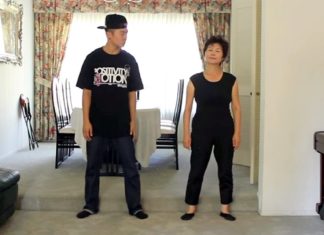 Mother and Son Do Dance Perfectly Together