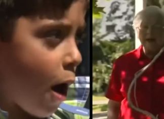 Little Boy Jumps Into Action After Seeing Neighbor In Trouble