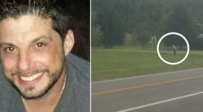 Man pulls over when he sees old man struggling to mow his lawn, then goes even further with his good deed