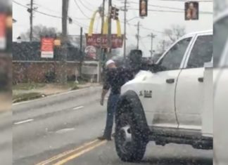 Internet Adores Man Who Blocked Traffic When They See Why