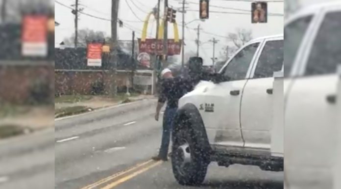 Internet Adores Man Who Blocked Traffic When They See Why