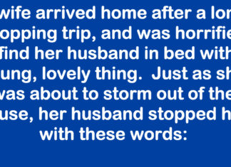 Wife caught her husband in bed with another woman, her husband’s explanation…
