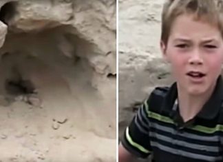 11-year-old boy playing on beach finds a little girl buried alive in sand, immediately jumps to action