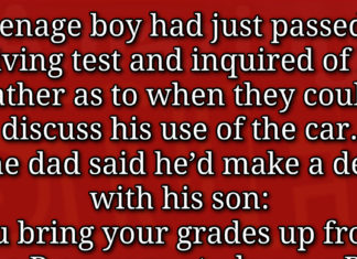 This Kid Wanted A Car. His Dad’s Response GENIUS
