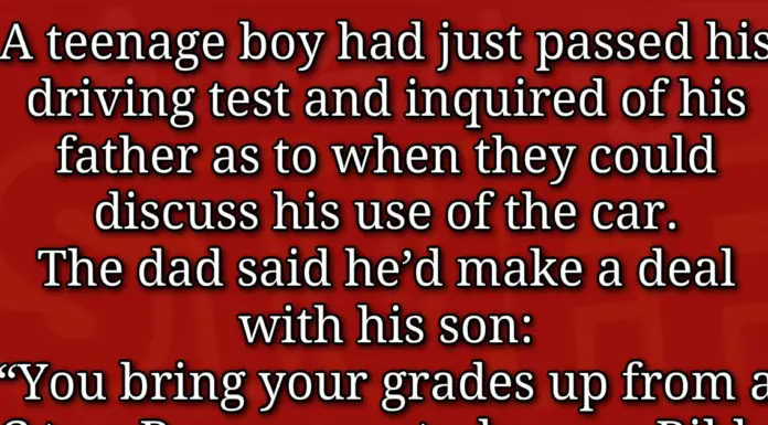 This Kid Wanted A Car. His Dad’s Response GENIUS