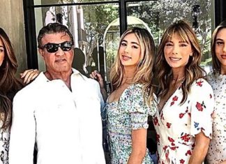 Sylvester Stallone congratulates youngest daughter Scarlet on graduating high school with a lovely photo