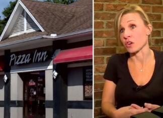 Rude diner complains about special needs worker so pizza shop hangs the perfect sign