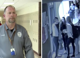School officer makes eye contact then grabs teen before it’s too late