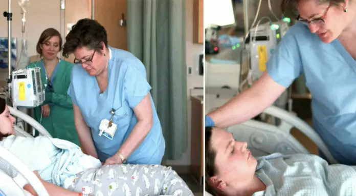 Mom who gave birth to a stillborn baby speaks of the kindness she received by the nurses at the hospital