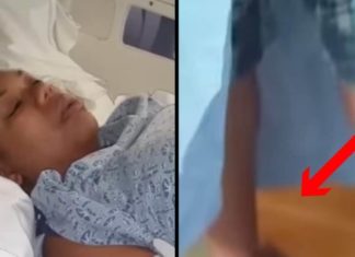 Woman in labor notices doctor is acting weird – Then looks down at his feet and freezes in shock