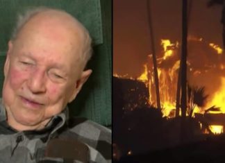 93-Yr-Old Veteran Left Homeless After Fleeing Fires, Then Strangers Say ‘You’re Coming With Us’