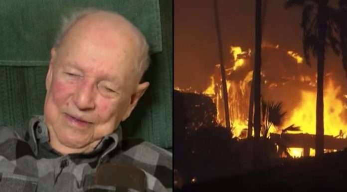 93-Yr-Old Veteran Left Homeless After Fleeing Fires, Then Strangers Say ‘You’re Coming With Us’