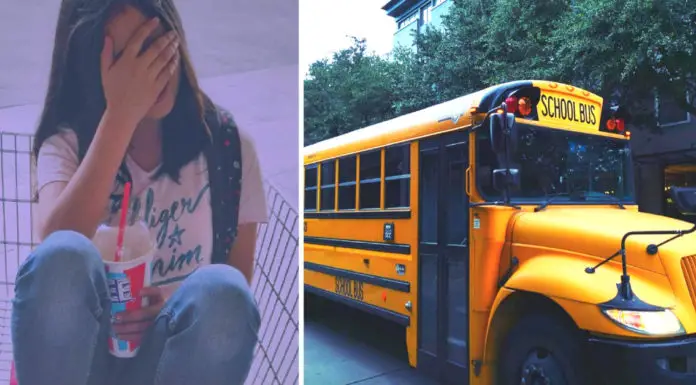 Teen boy rescues girl from embarrassing mishap on bus