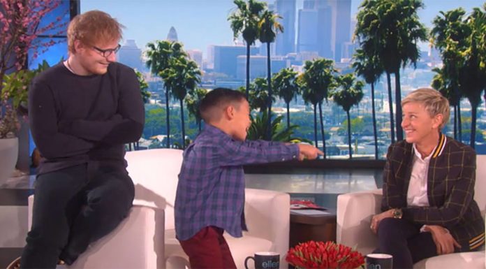 Boy Is Surprised By Ed Sheeran While Singing