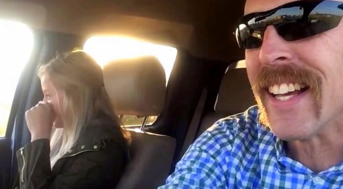 Dad Makes It His Mission To Embarrass Daughter Who Missed The Bus