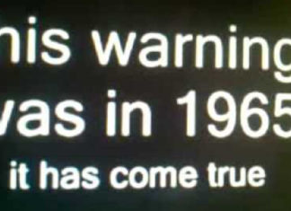 In 1965, An Unforgettable Warning Was Broadcasted For All To Hear. 53 Yrs Later, It’s Come True